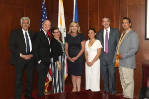 group photo at the 2019 John Anson awards ceremony.