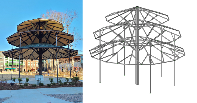 HSS Steel Tree Sculpture