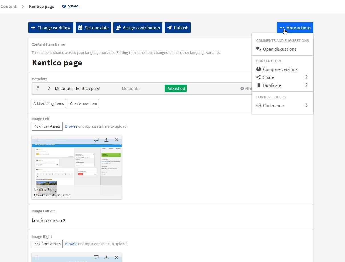 kentico screen 2