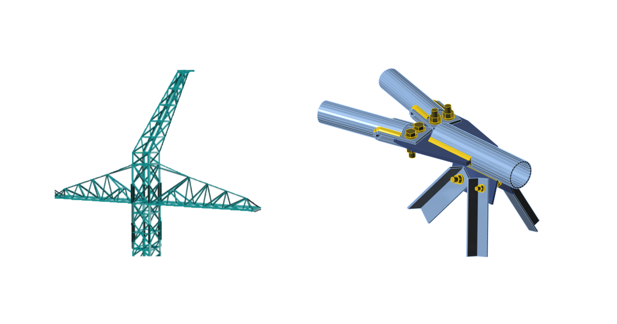 Het netwerk van elektriciteitsmasten