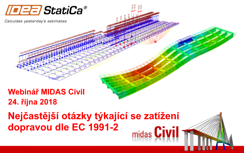 Midas Civil - Nejčastější otázky týkající se zatížení dopravou dle EC 1991-2