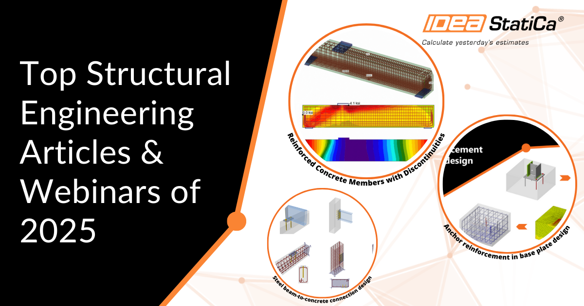 Top Structural Engineering Articles & Webinars of 2025 | IDEA StatiCa