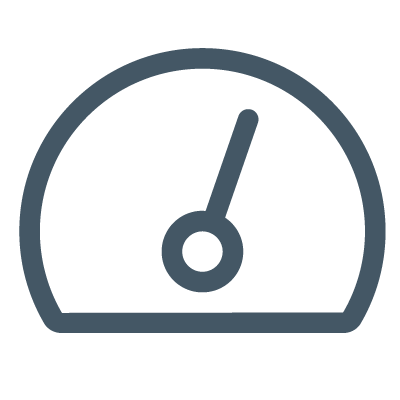 icon of a speedometer to show that managers need the right training to accelerate high potentials