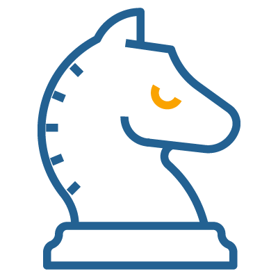 knight chess piece shaped like a horse