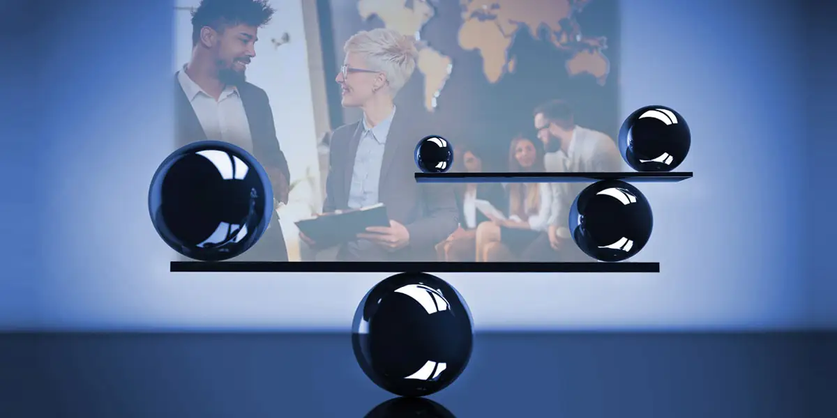 balls balancing on a board