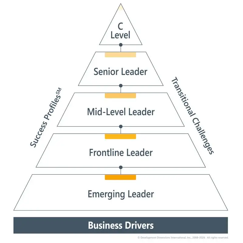 leadership pipeline model shows the leadership levels to consider when succession planning, from emerging leaders, frontline leaders, and mid-level leaders to senior leaders and the c-level?fm=webp&q=65