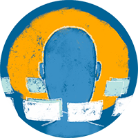 illustration of a head surrounded by notecards to signify learning to show that this top leadership development challenge for HR pros is about prioritizing immersive learning