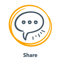Share Icon, Chat Bubble