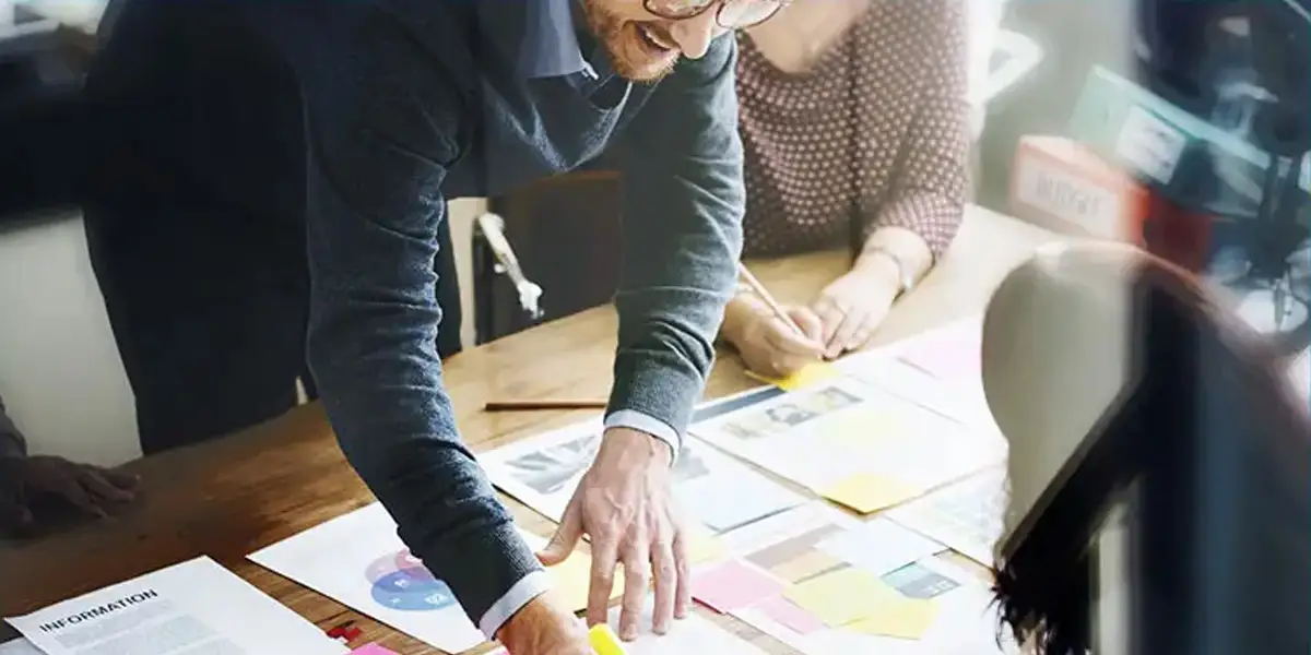 leadership development team working on creating a CEO development plan for better performance