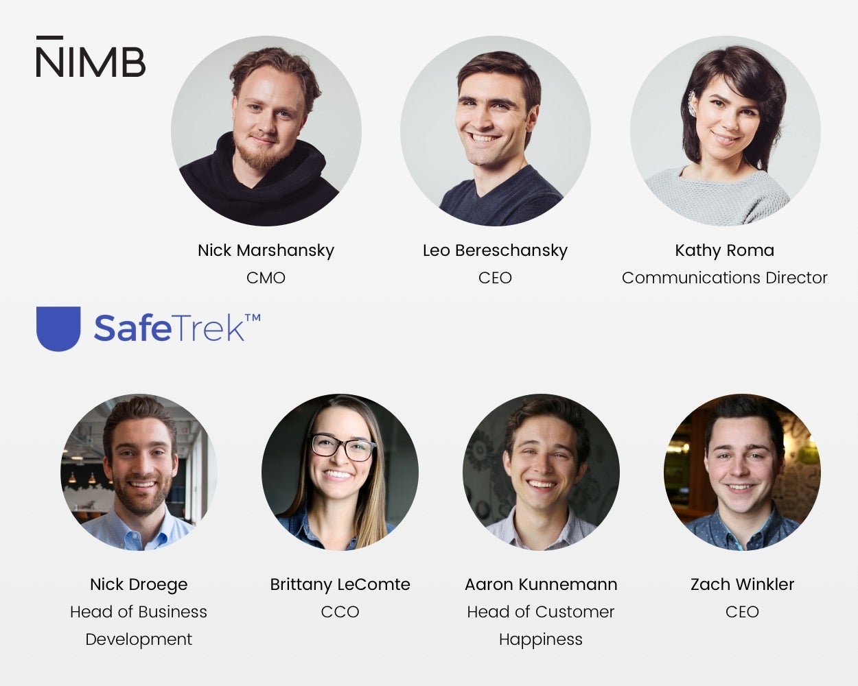 Nimb & SafeTrek Cover Photo