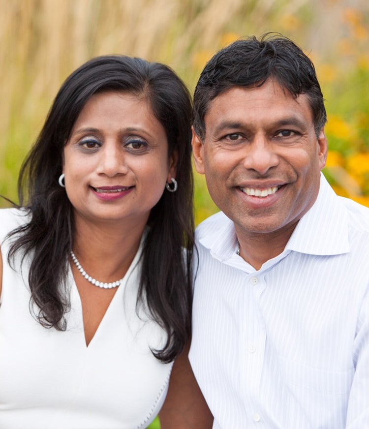 Naveen and Anu Jain