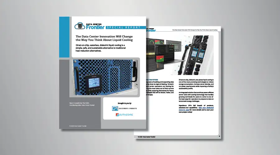 The Data Center Innovation Will Change the Way You Think About Liquid Cooling