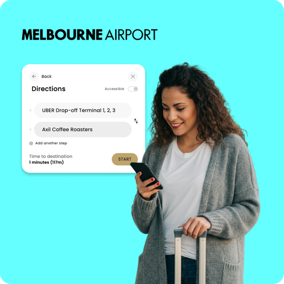Melbourne Airport Wayfinder