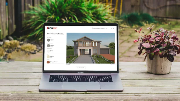 PGH Visualiser on laptop