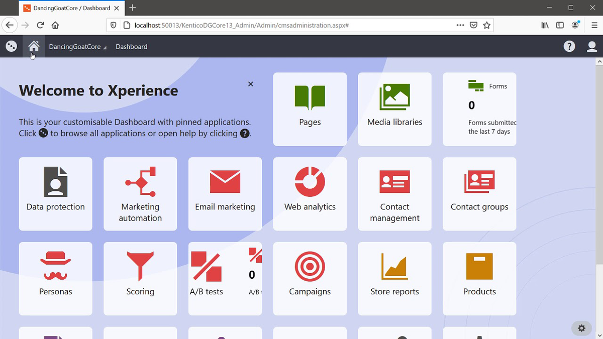 Xperience 13 features