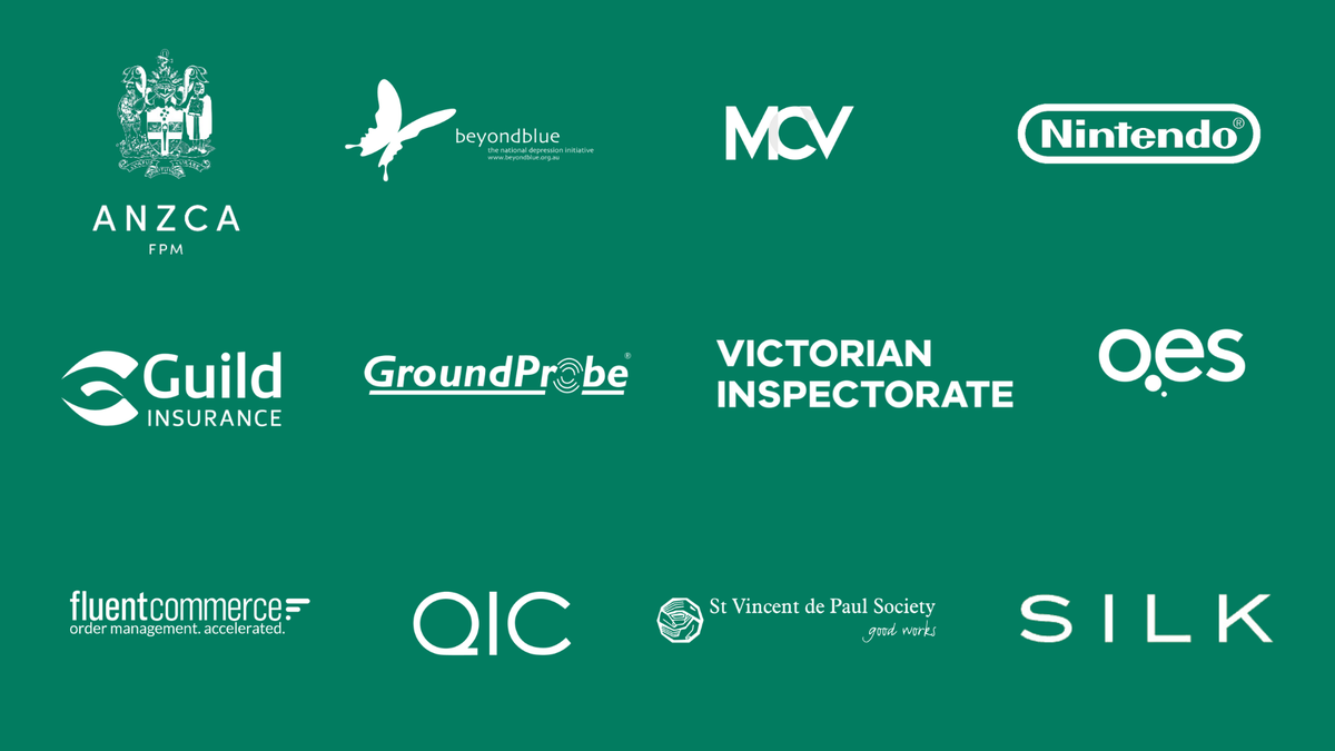 Grid of Luminary's 2023 new client logos