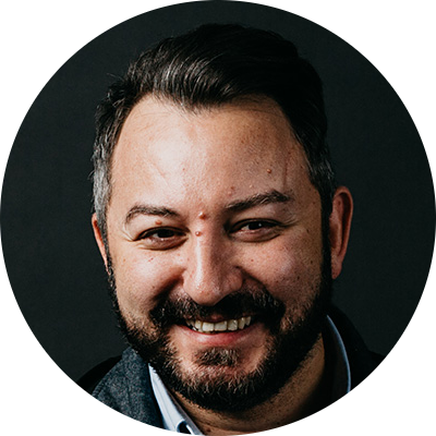Picture of Fab Ferrante against a black background