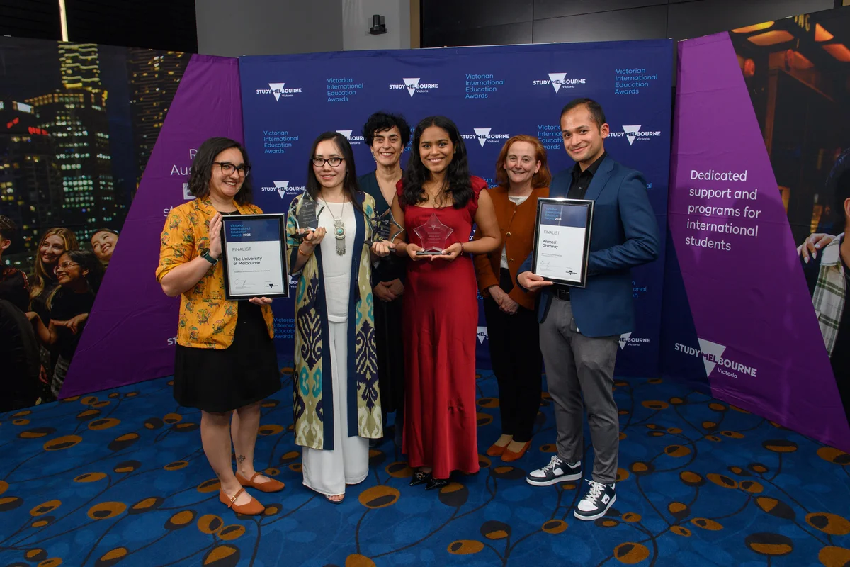 Picture of Animesh winning Entrepreneur of the Year