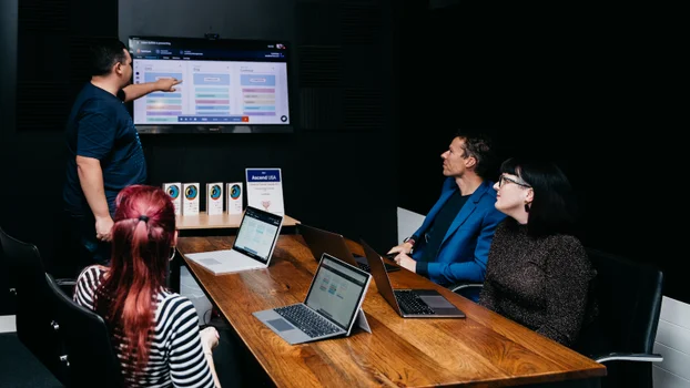 Agile retro in progress