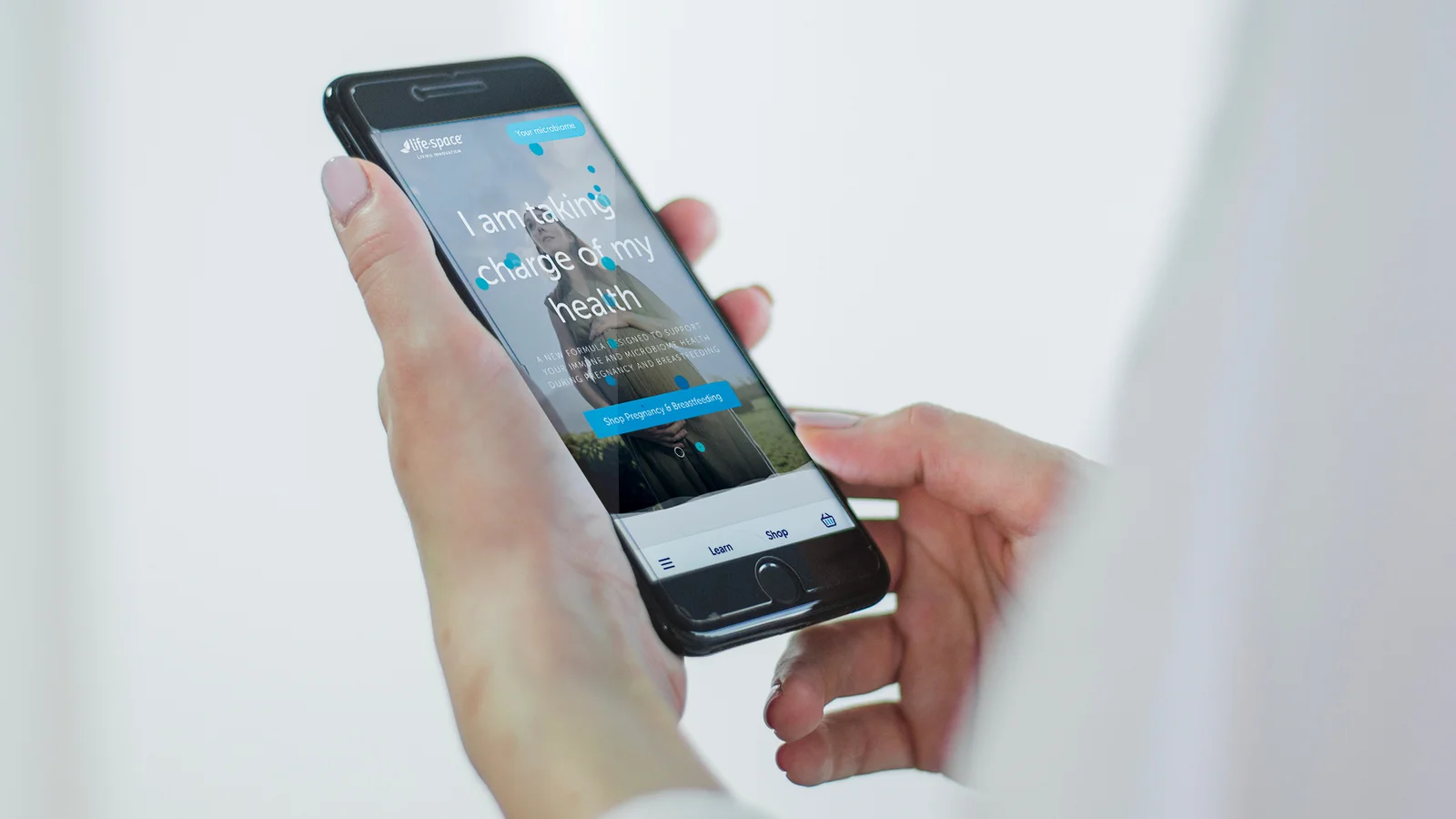 Life-space site on mobile