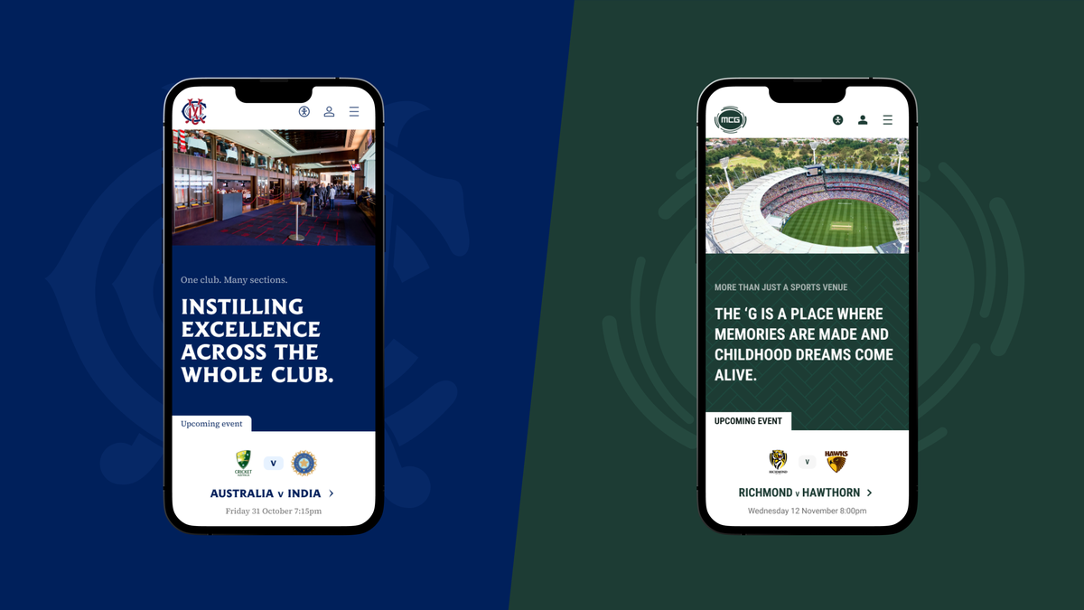 MCG and MCC on mobile