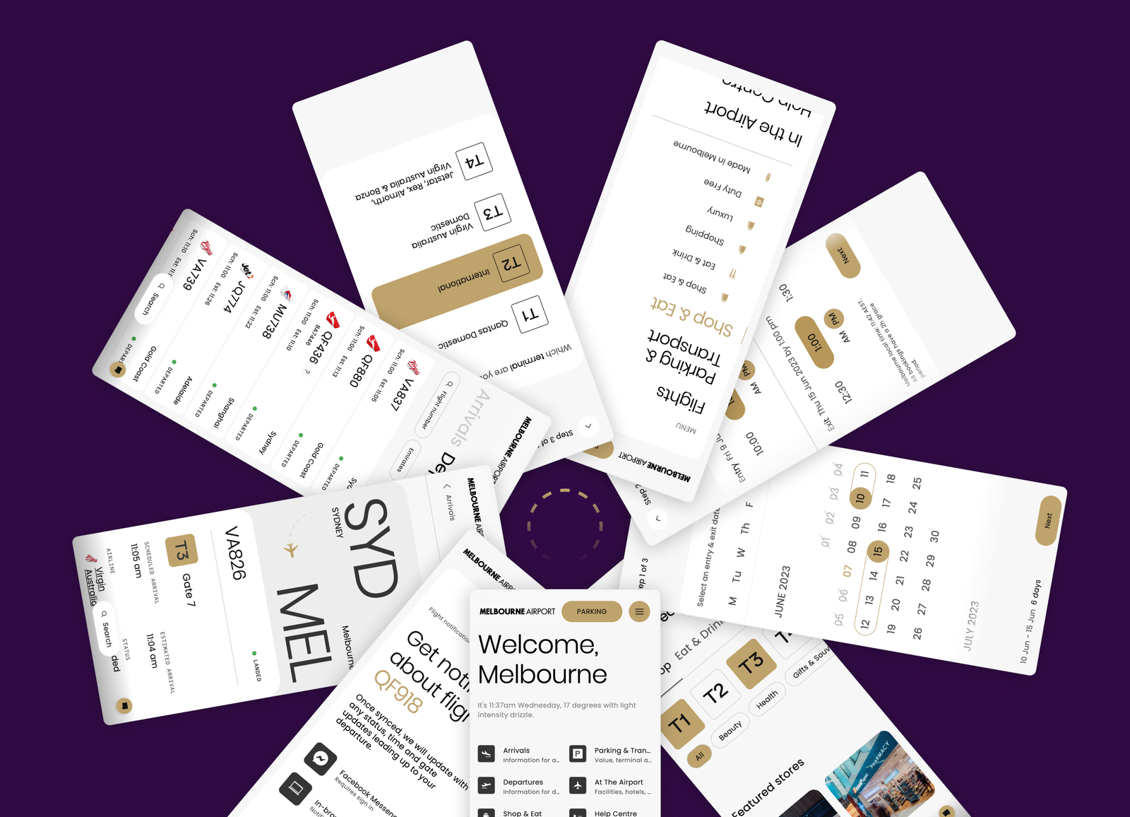 Melbourne Airport website