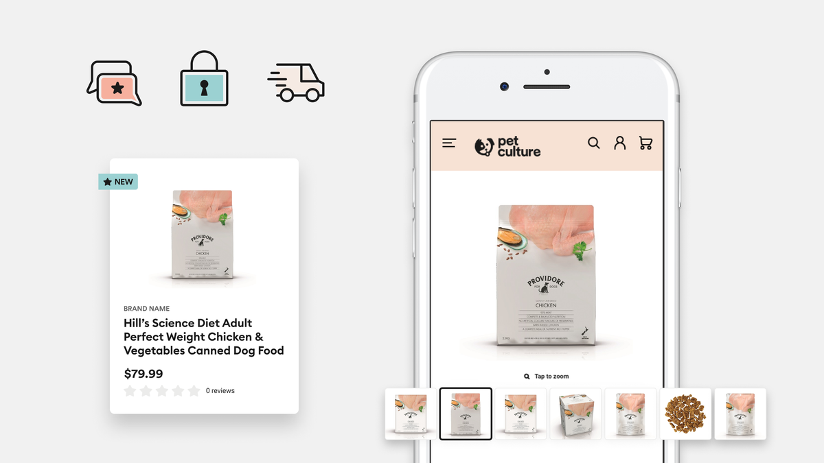 Pet Culture product page