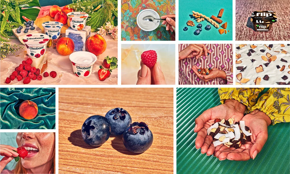 Chobani brand photography