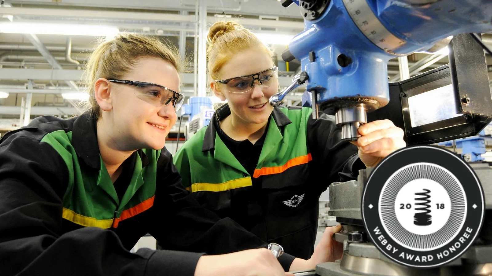 AAP website with Webby Honoree logo