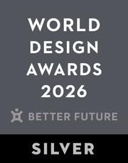 Logo of the World Design Awards - Silver badge