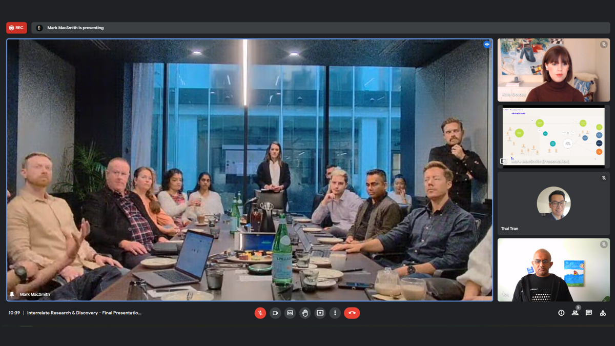 Interrelate final showcase