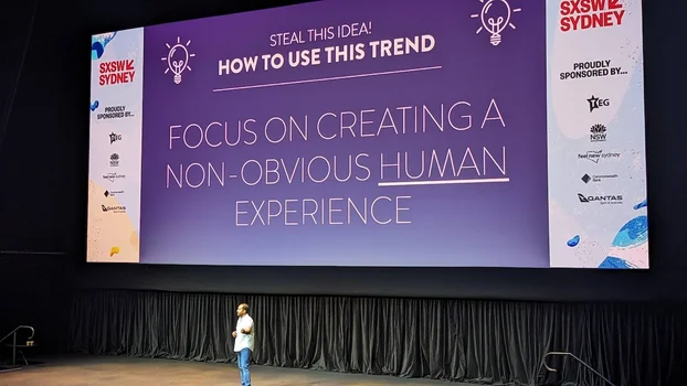 Picture of Rohit at SXSW Sydney