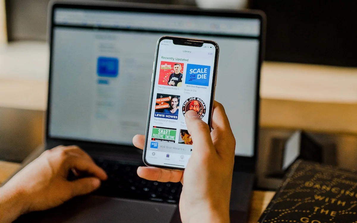 Picture of media and articles and podcasts