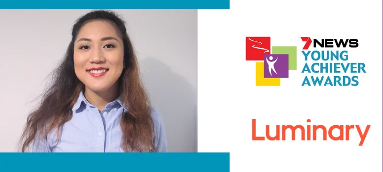 Luminary Tech Visionary Award - winner slide