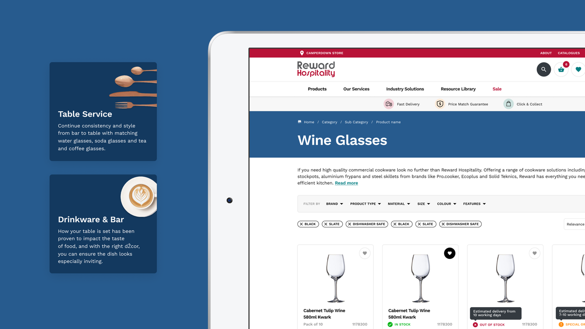 Reward Hospitality UX