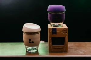 Reusable coffee mug