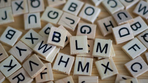 scrabble tiles