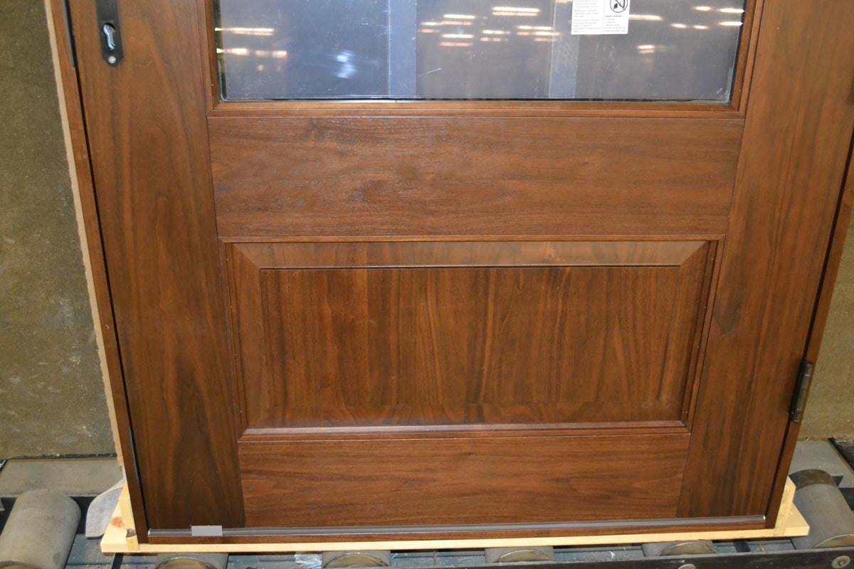 CS54-3, Walnut Door (interior closeup of raised panel)
