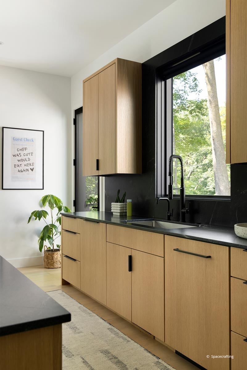AQ330 - Interior of home with Forgent Series windows and VistaLuxe WD LINE door