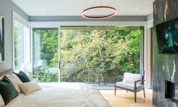 AM604 - main bedroom - Ultra Series windows and multi-slide door