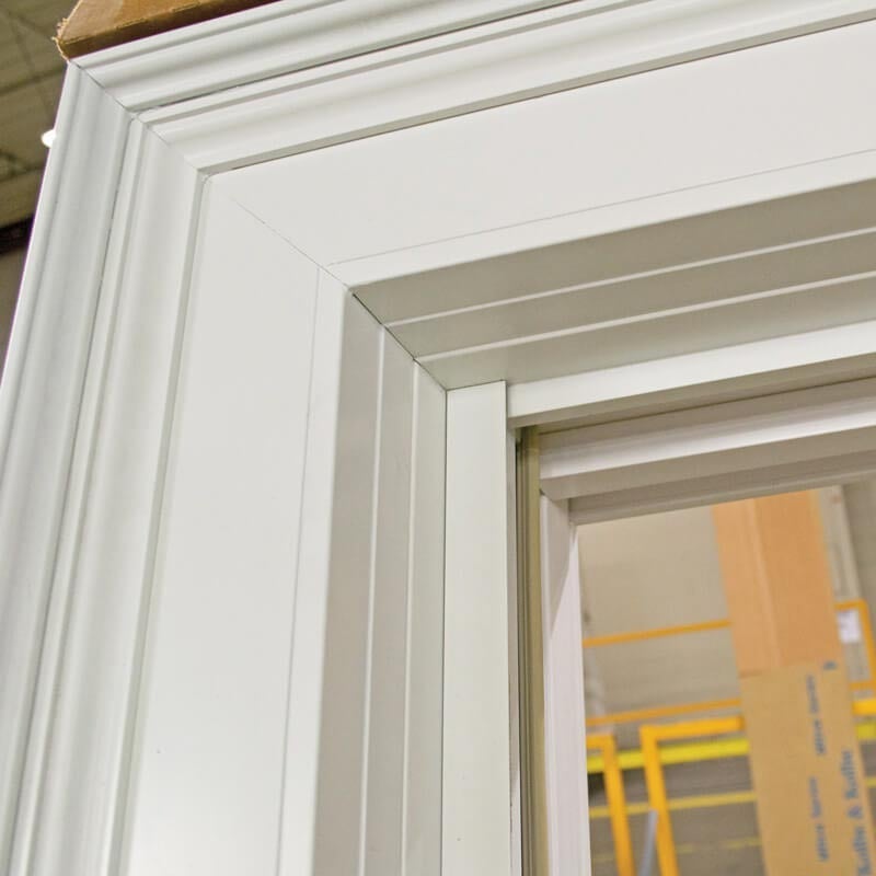 CS04-2, Extension Jambs & Custom Casing (exterior top corner)