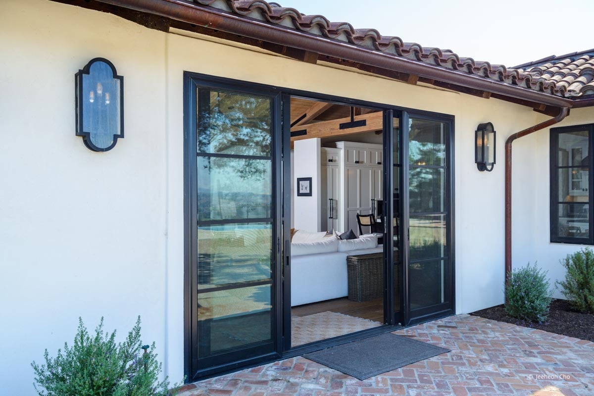AP234 - Exterior of home with VistaLuxe WD LINE doors