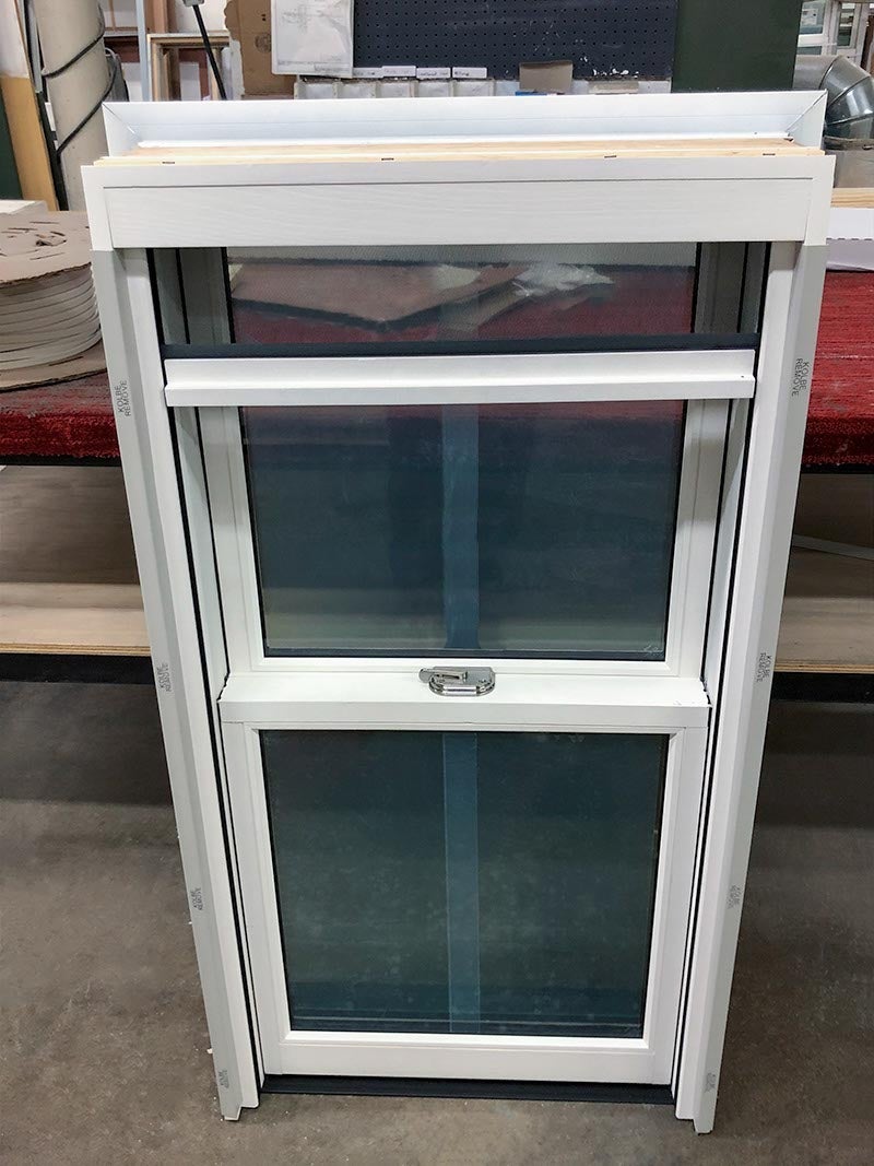 CS96-04, Double Hung with Floor Sill (interior view of screen)