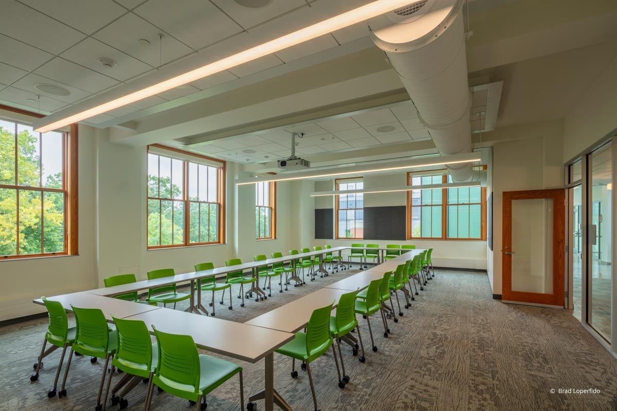 AQ207 - Interior of building with Ultra Series windows and doors