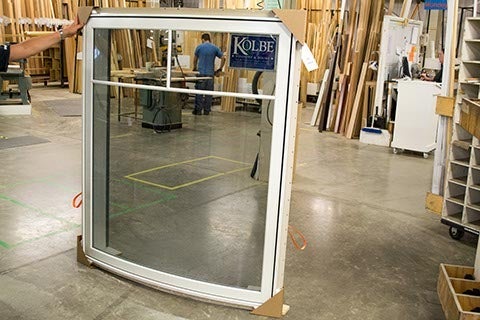CS42-2, Picture Window with Curved Glass (exterior)