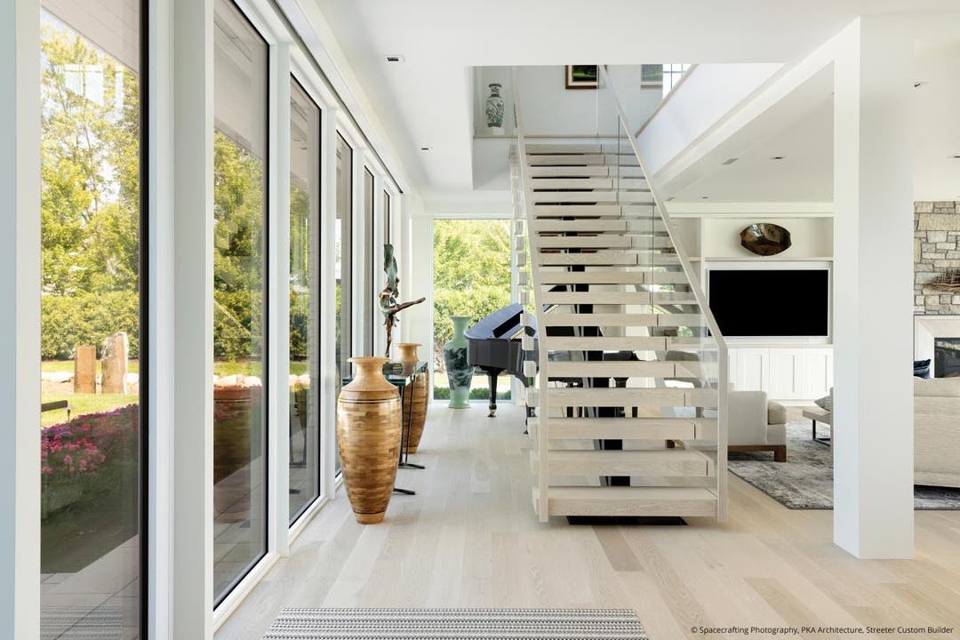 VistaLuxe AL LINE direct sets, Aluminum interior with powder-coated finish in Ultra Pure White