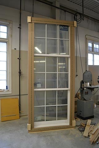 CS63-5, Old World Classic Triple Hung (exterior)