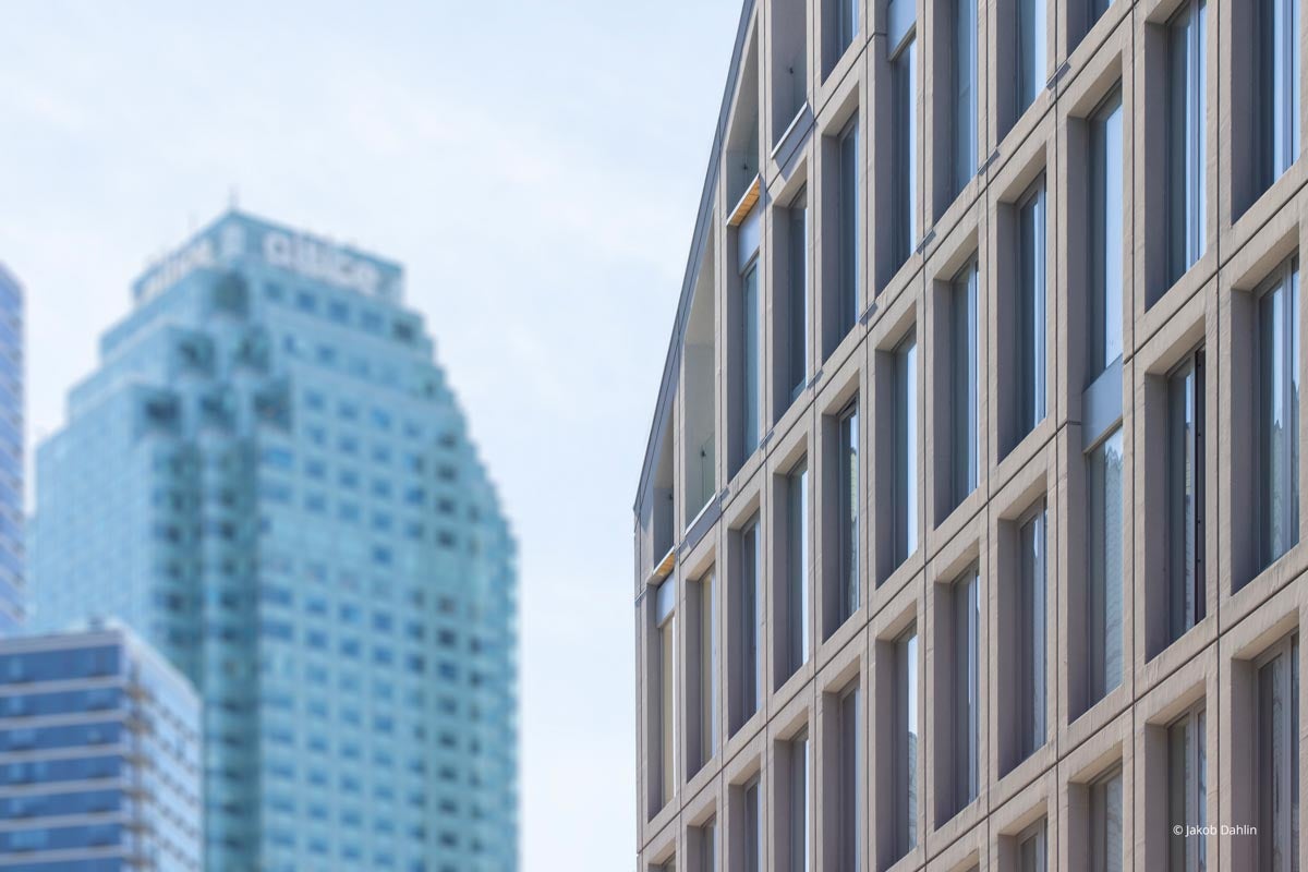 XX218 - Exterior of commercial building with Reynaers window systems