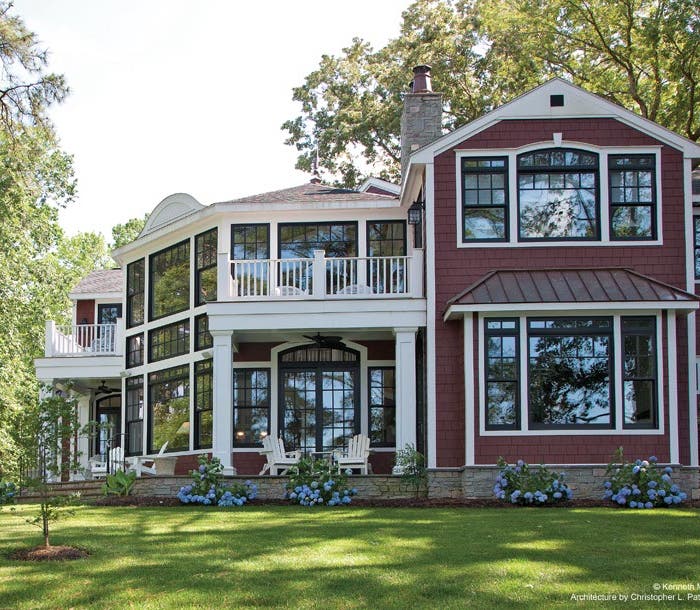 Ultra Series Sterling double hungs, studio windows, and sliding patio doors with transoms