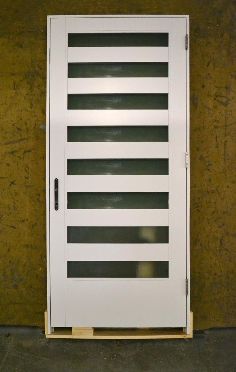 CS92-02, Contemporary Door with Wide PDL Bars (interior)